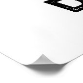 John Dough Funny Baking Puff Poster (Ecke)