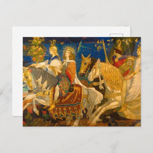John Duncan - Fahrer von Sidhe Postkarte (Vorne/Hinten)