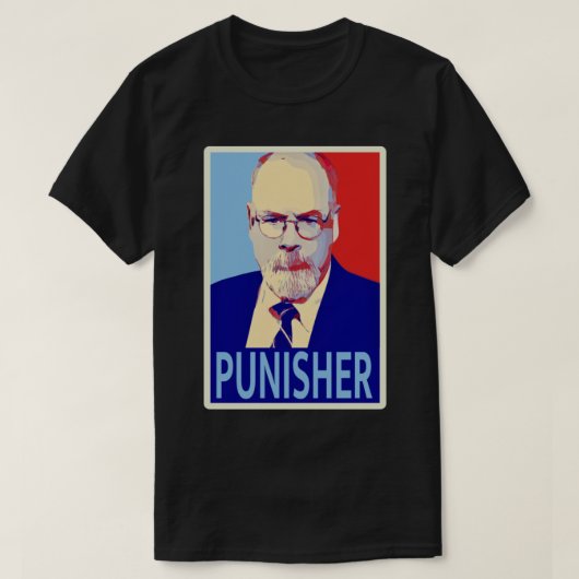John Durham Punisher im Shepard Fairey Style Cla T-Shirt (Design vorne)