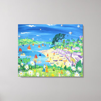 John Dyer hat Leinwand gedruckt. Helford Passage, 