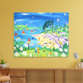 John Dyer hat Leinwand gedruckt. Helford Passage, (Insitu (Wohnzimmer))