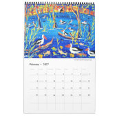 John Dyer Kalender der Umweltmalereien 2019 (Feb 2027)