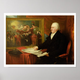 John Eardley Wilmot (1750-1815) 1812 (Öl auf Canva Poster
