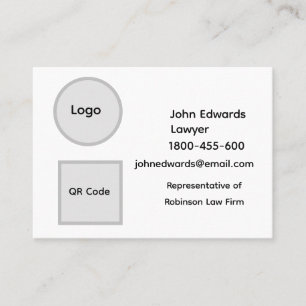 John Edwards Template Business Card Visitenkarte