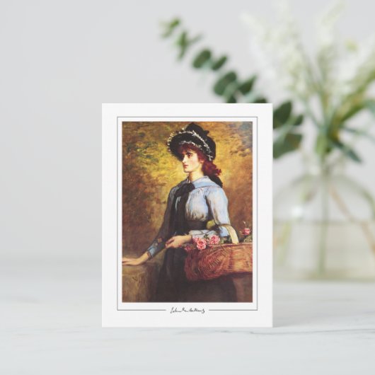John Everett Millais #108 - Fine Art Postcard Postkarte (Stehend Vorderseite)