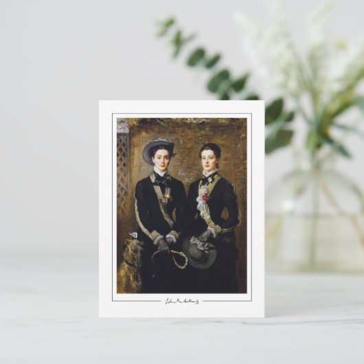 John Everett Millais #131 - Fine Art Postcard Postkarte (Stehend Vorderseite)