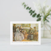 John Everett Millais #143 - Fine Art Postcard Postkarte (Stehend Vorderseite)