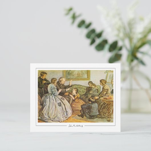 John Everett Millais #143 - Fine Art Postcard Postkarte (Stehend Vorderseite)