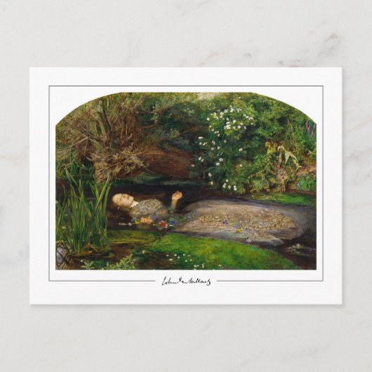 John Everett Millais #14 - Fine Art Postcard Postkarte (Vorderseite)
