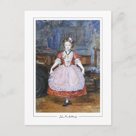 John Everett Millais #20 - Fine Art Postcard Postkarte (Vorderseite)