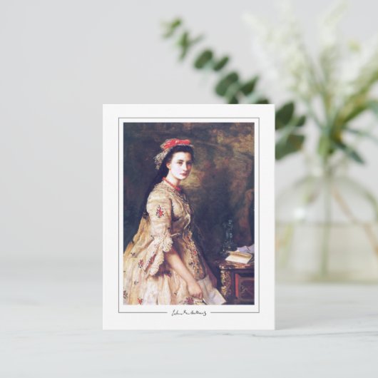 John Everett Millais #217 - Fine Art Postcard Postkarte (Stehend Vorderseite)