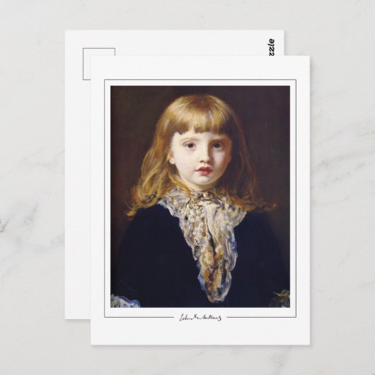 John Everett Millais #225 - Fine Art Postcard Postkarte (Vorne/Hinten)