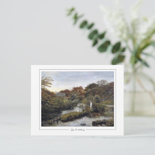 John Everett Millais #284 - Fine Art Postcard Postkarte (Stehend Vorderseite)