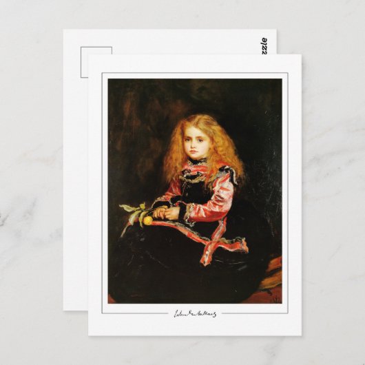 John Everett Millais #28 - Fine Art Postcard Postkarte (Vorne/Hinten)
