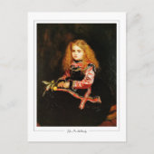 John Everett Millais #28 - Fine Art Postcard Postkarte (Vorderseite)
