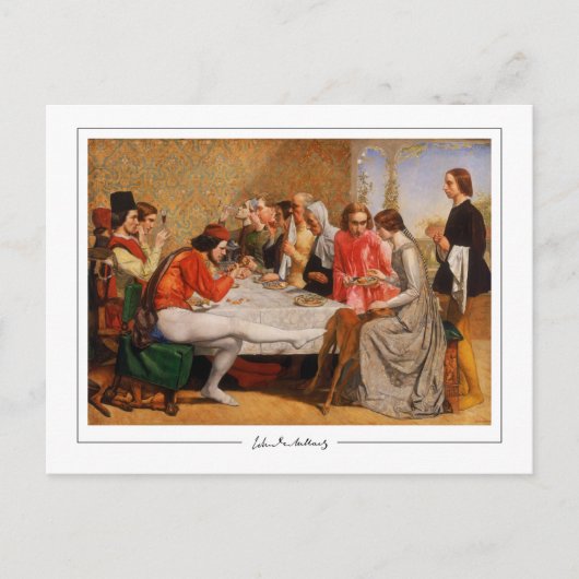 John Everett Millais #4 - Fine Art Postcard Postkarte (Vorderseite)