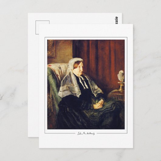 John Everett Millais #93 - Fine Art Postcard Postkarte (Vorne/Hinten)