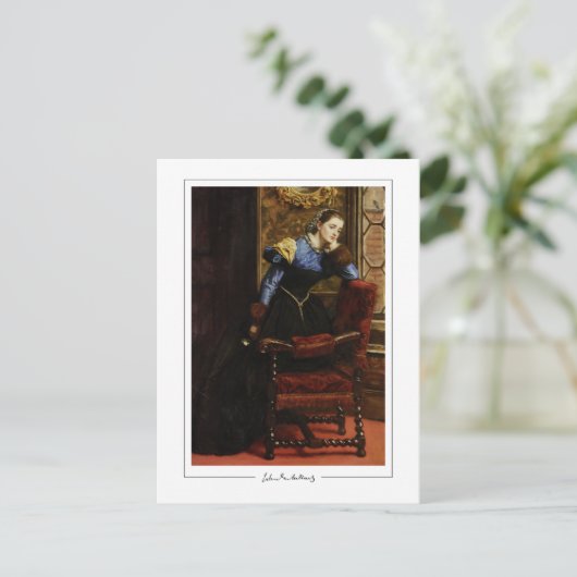 John Everett Millais #98 - Fine Art Postcard Postkarte (Stehend Vorderseite)