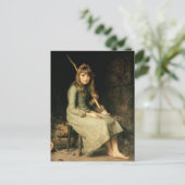 John Everett Millais - Cinderella Postcard Postkarte (Stehend Vorderseite)