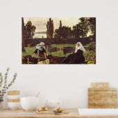 John Everett Millais Das Tal der Erholung Poster (Küche)