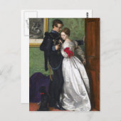John Everett Millais - Der Schwarze Brunswicker Postkarte (Vorne/Hinten)
