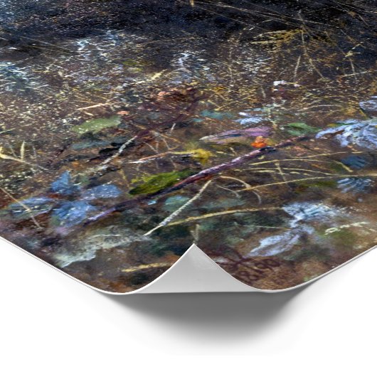 John Everett Millais Dew-Drenched Furze Poster (Ecke)