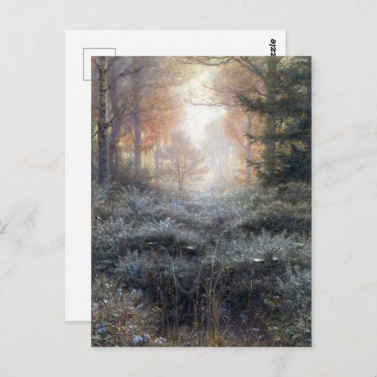 John Everett Millais Dew-Drenched Furze Postkarte (Vorne/Hinten)