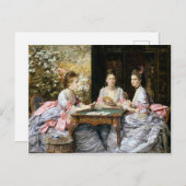 John Everett Millais Hearts sind Trumps Postkarte (Vorne/Hinten)