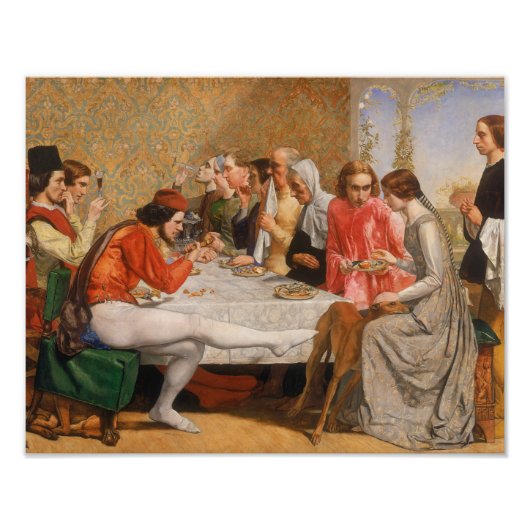 John Everett Millais - Isabella Fotodruck (Vorne)