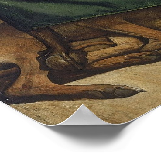 John Everett Millais Isabella Poster (Ecke)