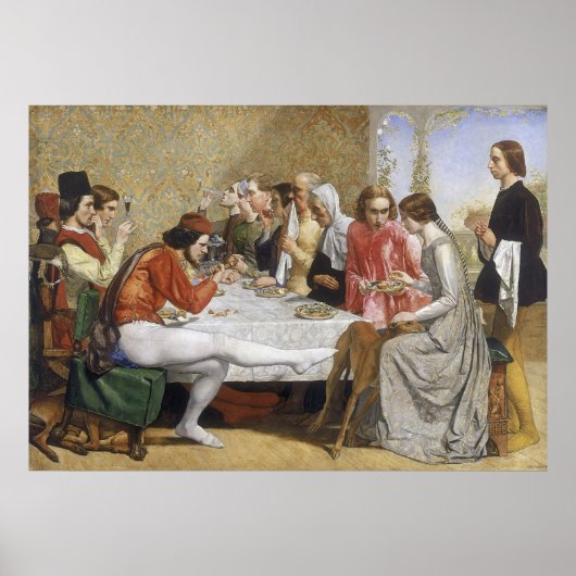John Everett Millais Isabella Poster (Vorne)