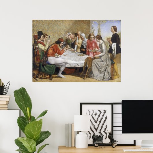 John Everett Millais Isabella Poster (Heimbüro)