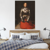John Everett Millais - Joan of Arc Leinwanddruck (Insitu (Schlafzimmer))