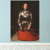 John Everett Millais - Joan of Arc Leinwanddruck (Insitu (Holzboden))