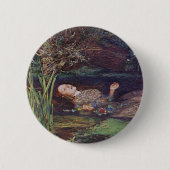 John Everett Millais Ophelia Button (Vorderseite)