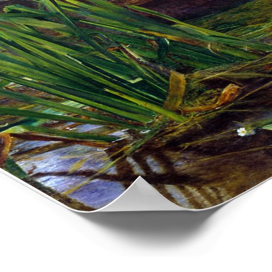 John Everett Millais Ophelia Poster (Ecke)