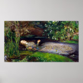 John Everett Millais Ophelia Poster (Vorne)