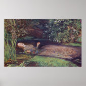 John Everett Millais Ophelia Poster (Vorne)