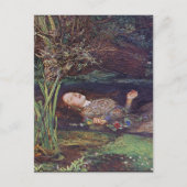 John Everett Millais Ophelia Postkarte (Vorderseite)