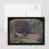 John Everett Millais Ophelia Postkarte (Vorne/Hinten)