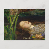 John Everett Millais - Ophelia Postkarte (Vorderseite)