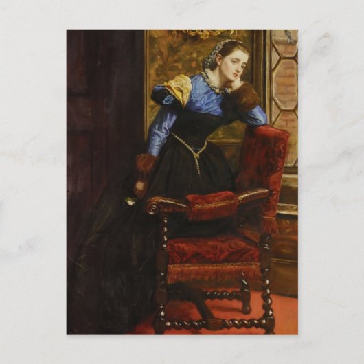 John Everett Millais - schlucken Postkarte (Vorderseite)