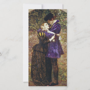 John Everett Millais - The Huguenot Feiertagskarte