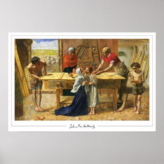 John Everett Millais Zedign Art Poster #12 (Vorne)