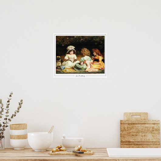 John Everett Millais Zedign Art Poster #124 (Küche)