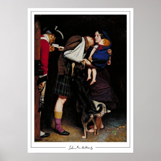 John Everett Millais Zedign Art Poster #13 (Vorne)