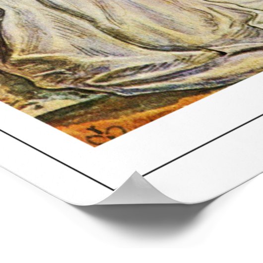 John Everett Millais Zedign Art Poster #143 (Ecke)