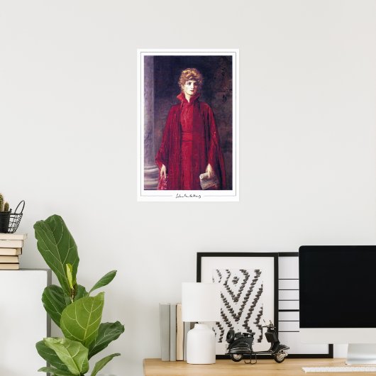 John Everett Millais Zedign Art Poster #149 (Heimbüro)