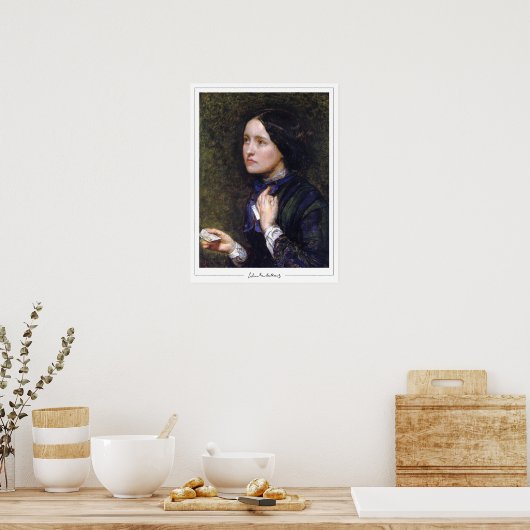 John Everett Millais Zedign Art Poster #221 (Küche)