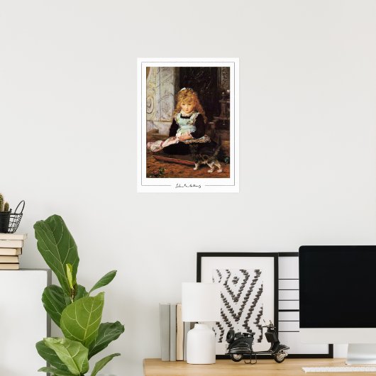 John Everett Millais Zedign Art Poster #224 (Heimbüro)